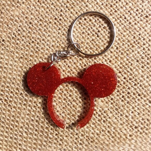 Glitter keychain - Picture 3 of 3